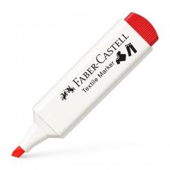 Marcador FABER-CASTELL Ropa Textile Rojo