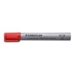 Marcador Flipchart Staedtler 356 Lumocolor Conico Rojo