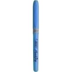Marcador Fluor BIC  Brite Liner Grip Azul
