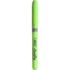 Marcador Fluor BIC  Brite Liner Grip Verde