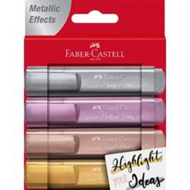 marcador-fluor-faber-castell-textliner-1546-metalico-pack-de-4