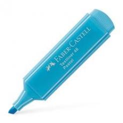 Marcador Fluor FABER-CASTELL Textliner 1546 Pastel Azul Palido