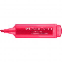 Marcador Fluor FABER-CASTELL Textliner 1546 Rojo