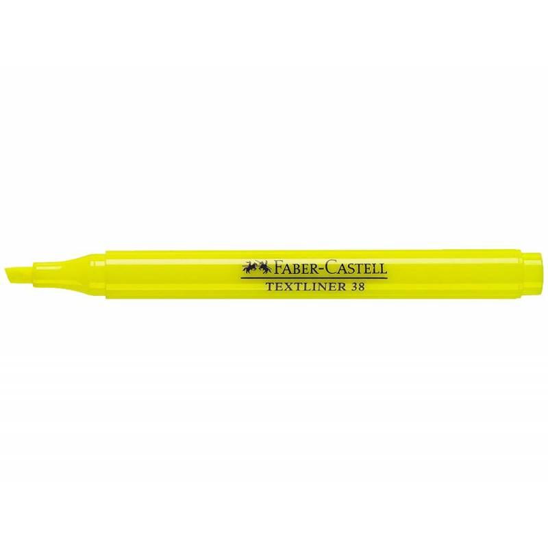 Marcador Fluor FABER-CASTELL Textliner 38 Amarillo