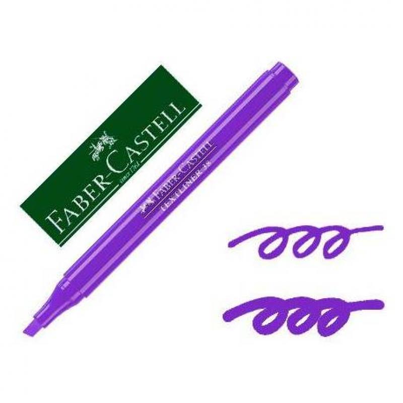 Marcador Fluor FABER-CASTELL Textliner 38 Violeta