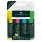 Marcador Fluor FABER-CASTELL Textliner 48 Estuche de 4 surtido