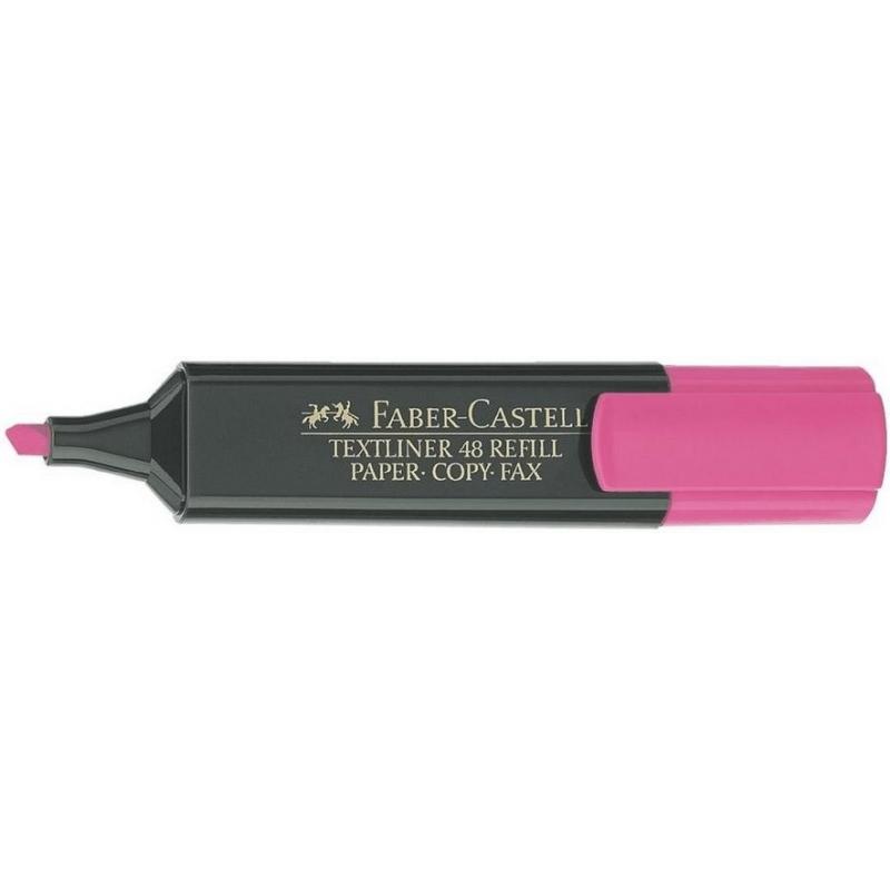Marcador Fluor FABER-CASTELL Textliner 48 Rosa