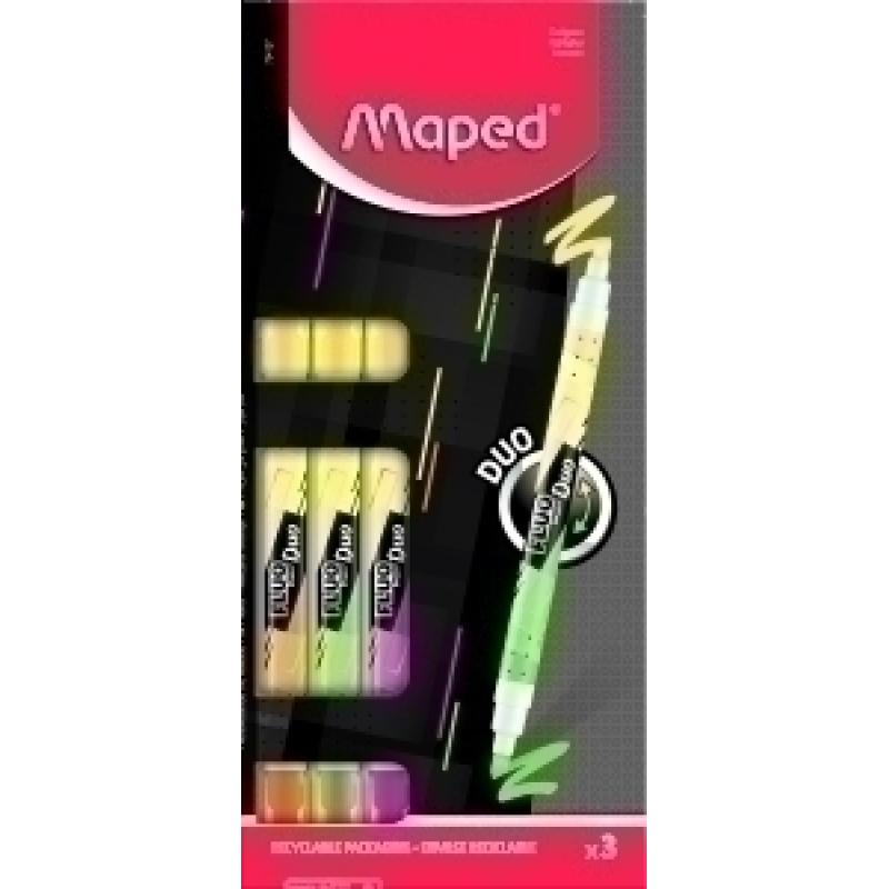 marcador-fluor-maped-fluo-duo-blister-de-3