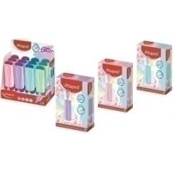 Marcador Fluor Maped Fluo Peps Classic Pastel Surtido Expositor De 48 12X 742570 Pastel Azul 12X 742571 Pastel Violeta 12X 742576 Pastel Rosa 12X 742038 Glitter