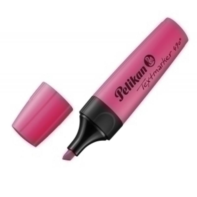 marcador-fluor-pelikan-textmarker-490-rosa