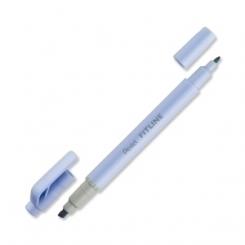 Marcador Fluor Pentel Doble Punta Azul Pastel