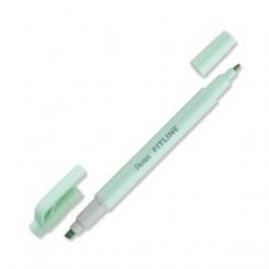 Marcador Fluor Pentel Doble Punta Verde Pastel