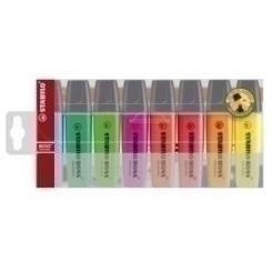 Marcador Fluor Stabilo Boss 70 Estuche De 8