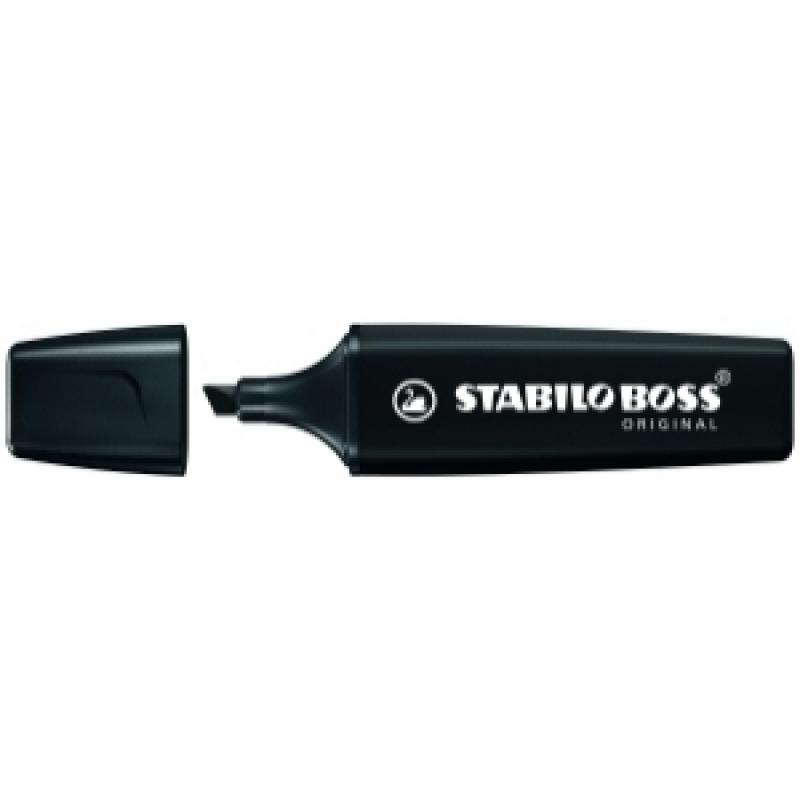 marcador-fluor-stabilo-boss-70-nature-colors-negro