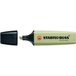 Marcador Fluor Stabilo Boss 70 Nature Colors Verde Barro