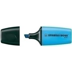 Marcador Fluor Stabilo Boss Mini 07  Azul