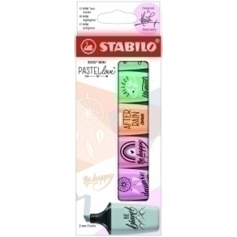 marcador-fluor-stabilo-boss-mini-07-pastel-estuche-de-6
