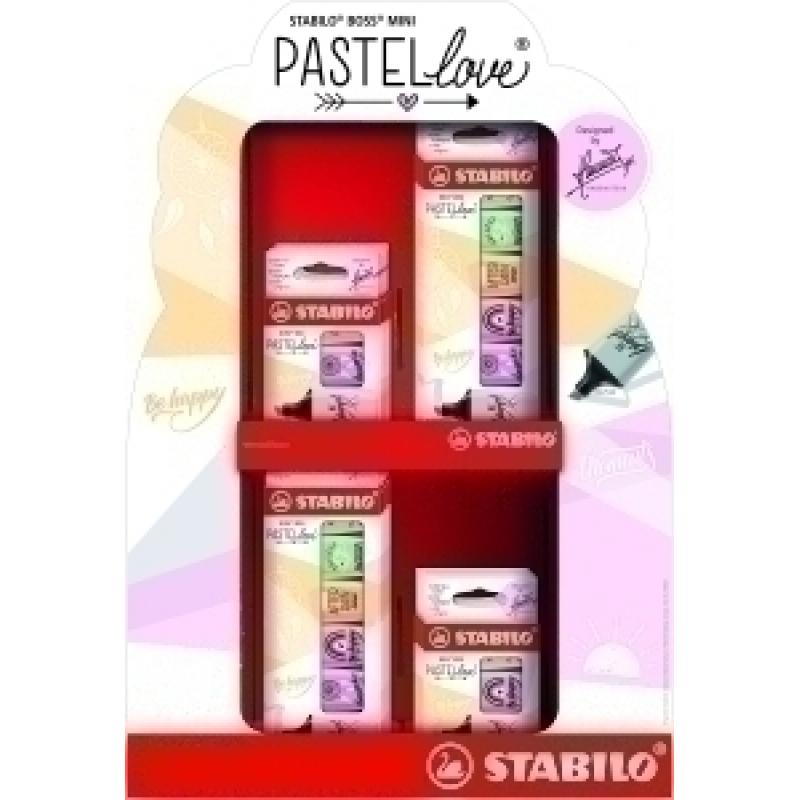 marcador-fluor-stabilo-boss-mini-07-pastel-expositor-de-72