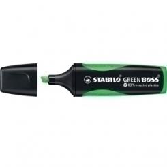 Marcador Fluor Stabilo Green Boss Verde