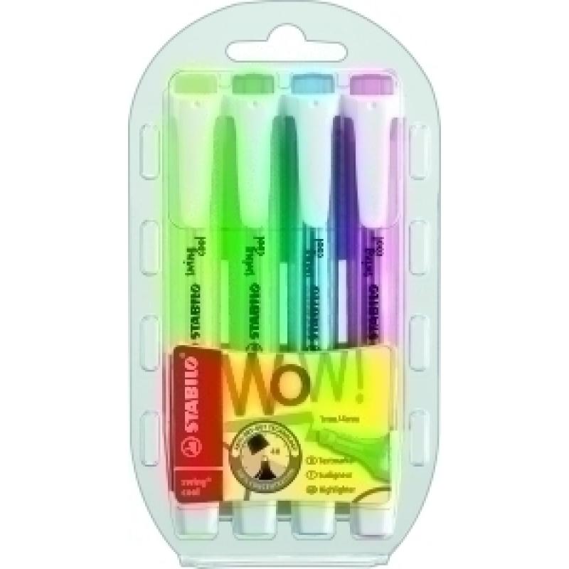 marcador-fluor-stabilo-swing-cool-275-estuche-de-4
