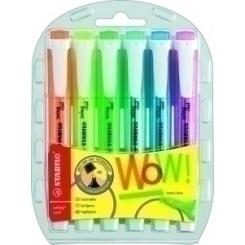 Marcador Fluor Stabilo Swing Cool 275 Estuche De 6