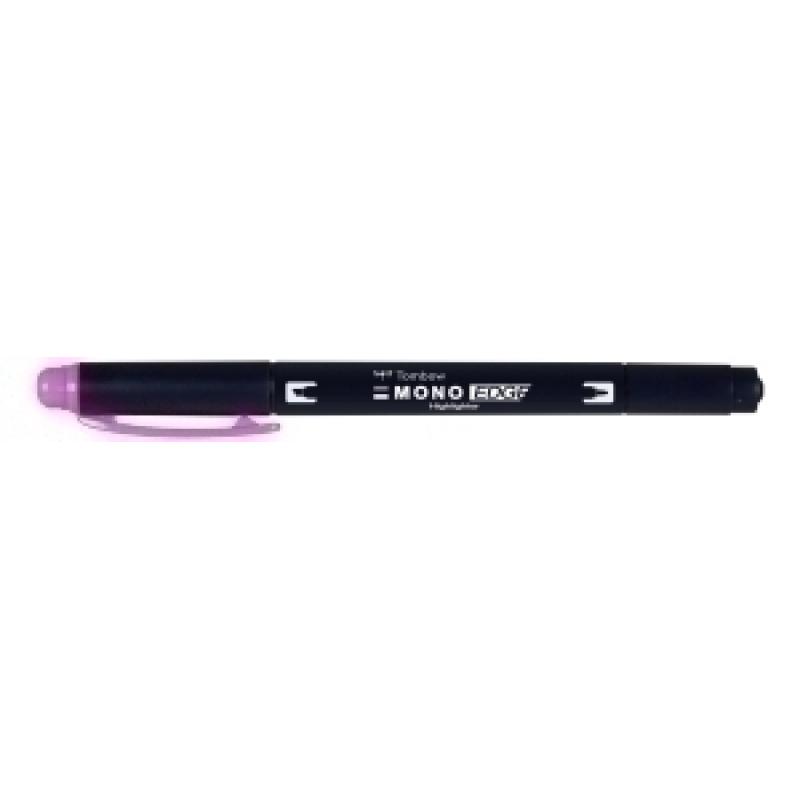 marcador-fluor-tombow-mono-edge-doble-punta-rosa