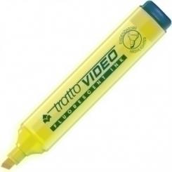 Marcador Fluor Tratto Video Amarillo