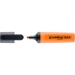 Edding 345 Marcador fluorescente. Trazo: 1- 5 mm. Color naranja