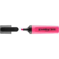 Edding 345 Marcador fluorescente. Trazo: 1- 5 mm. Color rosa