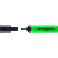 Edding 345 Marcador fluorescente. Trazo: 1- 5 mm. Color verde claro