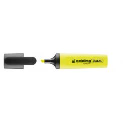Edding 345 Marcador fluorescente. Trazo: 1- 5 mm. Color amarillo