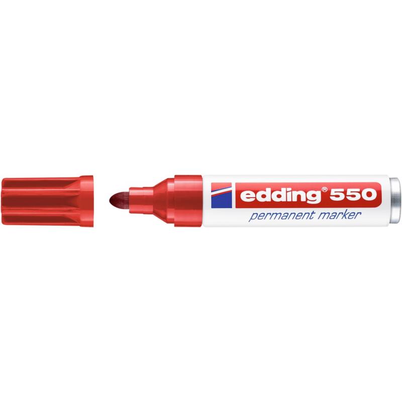 marcador-permanente-edding-550-conico-rojo