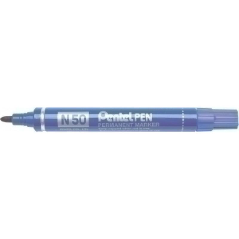 marcador-permanente-pentel-n50-conico-azul