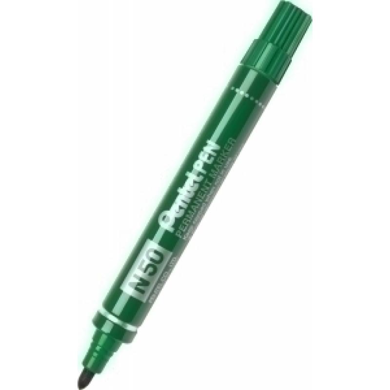 marcador-permanente-pentel-n50-conico-verde