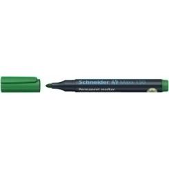 Marcador Permanente Schneider Maxx 130 Conico Verde