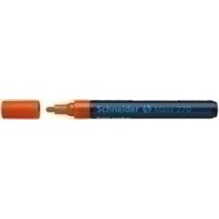 Marcador Permanente Schneider Maxx 270 Conico 1-3 Mm Naranja