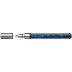Marcador Permanente Schneider Maxx 270 Conico 1-3 Mm Plata