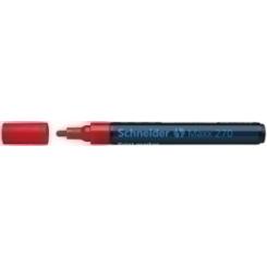 Marcador Permanente Schneider Maxx 270 Conico 1-3 Mm Rojo