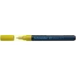 Marcador Permanente Schneider Maxx 271 Conico 1-2 Mm Amarillo