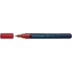 Marcador Permanente Schneider Maxx 271 Conico 1-2 Mm Rojo