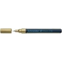 Marcador Permanente Schneider Maxx 278 Conico 0,8 Mm Oro