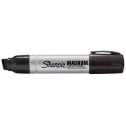 Marcador Permanente Sharpie  Magnum Biselado Large Negro