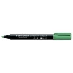 Marcador Permanente Staedtler 342 Lumocolor Conico  Verde