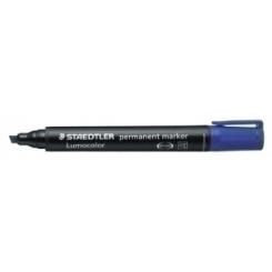Marcador Permanente Staedtler 350 Lumocolor Biselado Azul