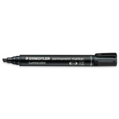 Marcador Permanente Staedtler 350 Lumocolor Biselado Negro