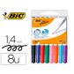 Marcador Pizarra Bic Velleda 1741 Medium Conico Bolsa De 8
