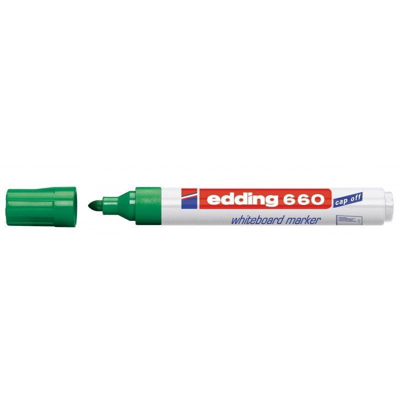 Marcador Pizarra Edding 660 Conico  Verde