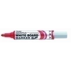 Marcador Pizarra Pentel Maxiflo Mwl5M Conico 2.5Mm. Rojo