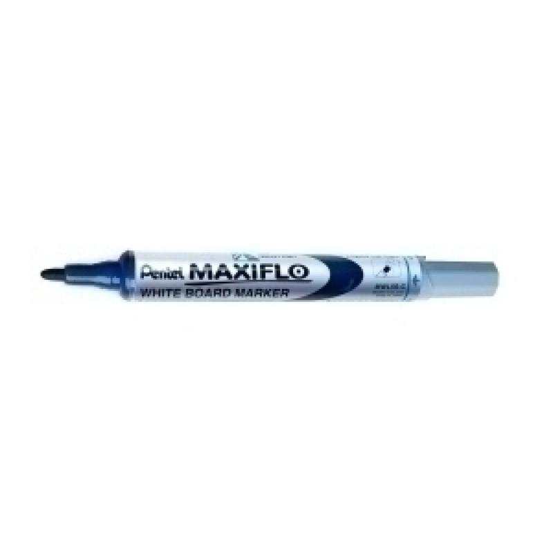 marcador-pizarra-pentel-maxiflo-mwl5s-conico-2-mm-azul