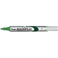 Marcador Pizarra Pentel Maxiflo Mwl5S Conico 2 Mm. Verde